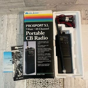 PROSPORT XL Portable CB Radio - Black